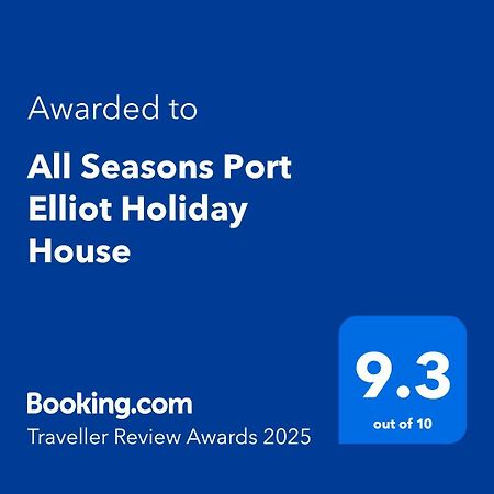 All Seasons Port Elliot Holiday House Экстерьер фото